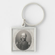 Major General Ambrose Everett Burnside Key Chain