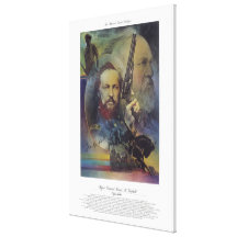 MAJOR GENERAL JAMES A. GARFIELD Citizen Soldier Gallery Wrap Canvas