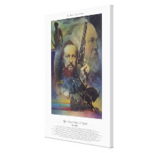 MAJOR GENERAL JAMES A. GARFIELD Citizen Soldier Gallery Wrapped Canvas