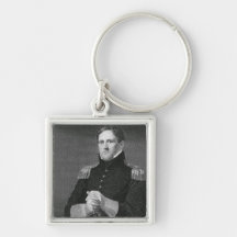 Major General Winfield Scott (1786-1866) engraved Keychain