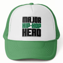 Major Hip Hop Head Green Hat