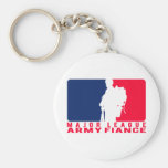 Major League Army Fiance Keychains