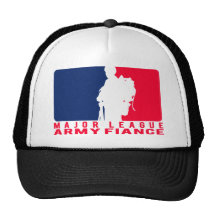 Major League Army Fiance Mesh Hats