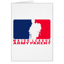 Major League Army Parent Card