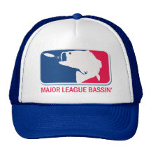 Major League Bassin Largemouth Bass Angler Trucker Hats