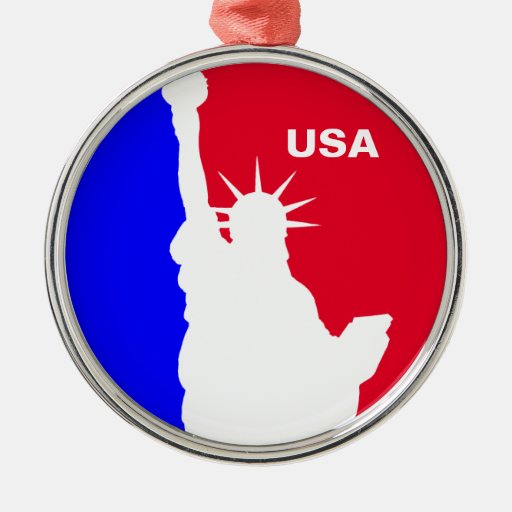 Major League Freedom Ornaments