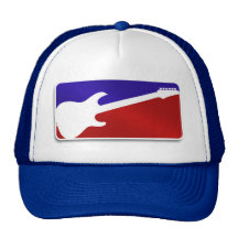 Major League Guitar Logo Rock Hero Hat