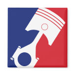 Major League Motor Fridge Magnets