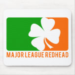Major League Redhead Mousepads