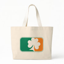 Major League Shamrock - Irish Colours Canvas Bags