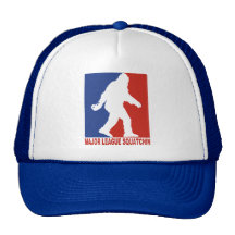 Major League Squatchin Sasquatch Mesh Trucker Hat