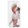 Major Mitchell Cockatoo Custom Rack Card