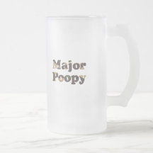 Major Poopy baby t-shirt Mug
