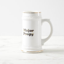 Major Poopy baby t-shirt Mug