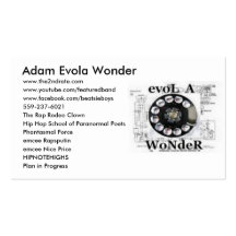 Major Talent Scout Business Cards