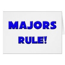 Majors Rule! Cards