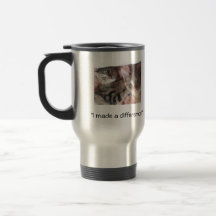 "Make a difference!" Coffee Mugs