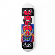 make bass not bombs skateboard