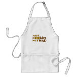 Make Cookies Not War aprons