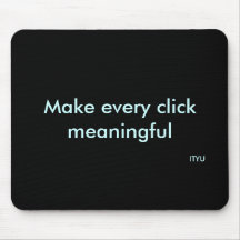 Make every click meaningful, ITYU Mouse Pads