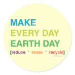 Make Every Day Earth Day Stickers