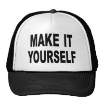 Make It Yourself Custom Baseball Cap Trucker Hat