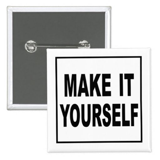 Make It Yourself Custom Button Pins