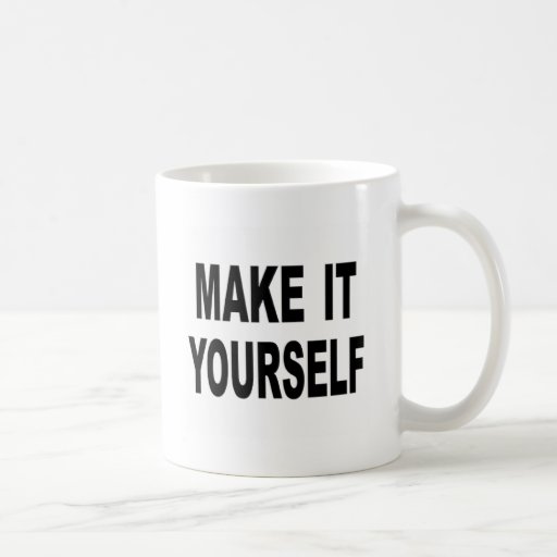 Make It Yourself Custom Coffee Mug