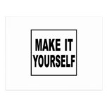 Make It Yourself Custom Postcards