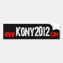 Make Kony Famous - Kony 2012 Bumper Stickers
