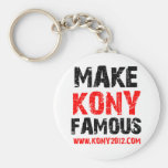 Make Kony Famous - Kony 2012 Keychains