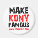 Make Kony Famous - Kony 2012 Magnets