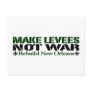 Make Levees Not War Post Card