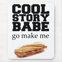 Make Me a Sandwich Mousepads