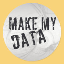 Make my Data stickers