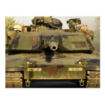 Make My Day M1A1Abrams MBT Postcards
