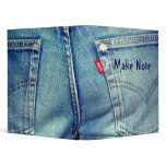 Make Note Denium Binders
