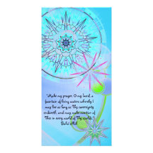 Make of my prayer photo greeting card