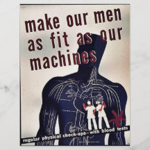Make Our Men As Fit As Our Machines Flyer