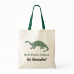 Make Plastic Extinct Go Reusable Tote Bag