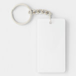 Make Rectangle Double Sided Acrylic Keychain
