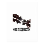 Make The Connection postcard