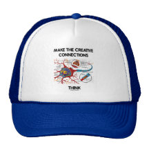 Make The Creative Connections Think (Neuron) Trucker Hat