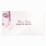 Make Up Artist Business Card business cards