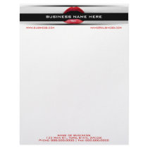 Make-Up Artist Business Letterhead
