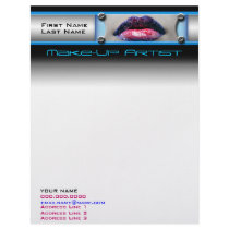 Make-Up Artist Business Letterhead