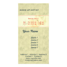 Make Up Artist - Photocard, Service Card Photo Card