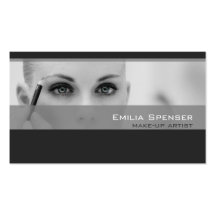 Make-up artist profile business card