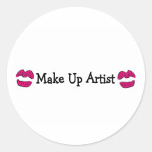 Make Up Artist Sticker
