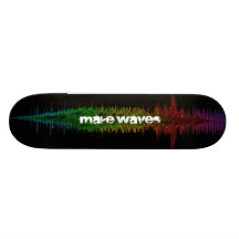 Make Waves Soundwaves Skateboard
